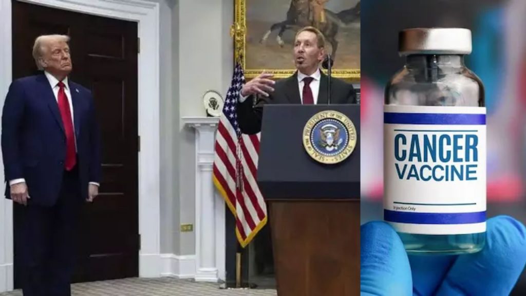 Ai Cancer Vaccine Donald Trump Oracles Larry Ellison