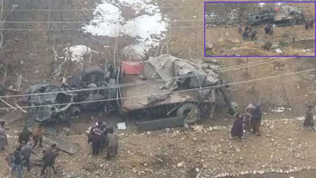 Army Vehicle Accident Jammu Kashmir Bandipora Soldiers Dead