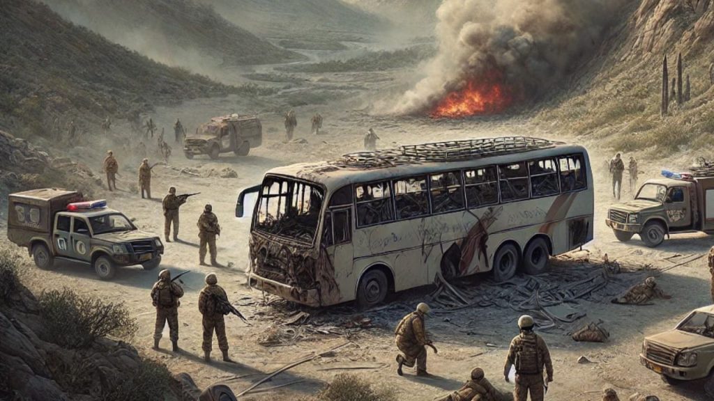 Attack On Pak army Bla attack Pak Army Convoy Turbat