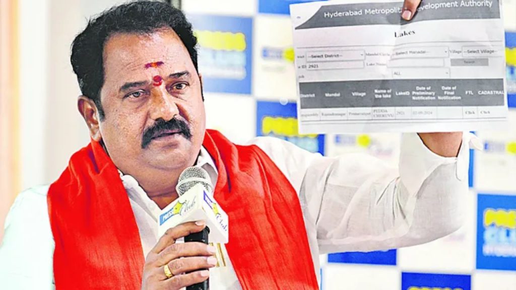Bjp Mla Venkataramana Reddy Kamareddy Mla Telangana
