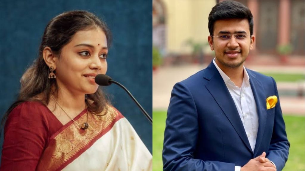 Bjp Mp Tejasvi Surya Singer Sivasri Karnataka