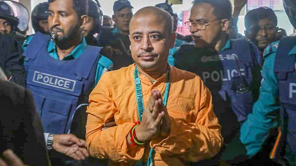 Bangladesh court denied bail to Chinmay Krishna Das