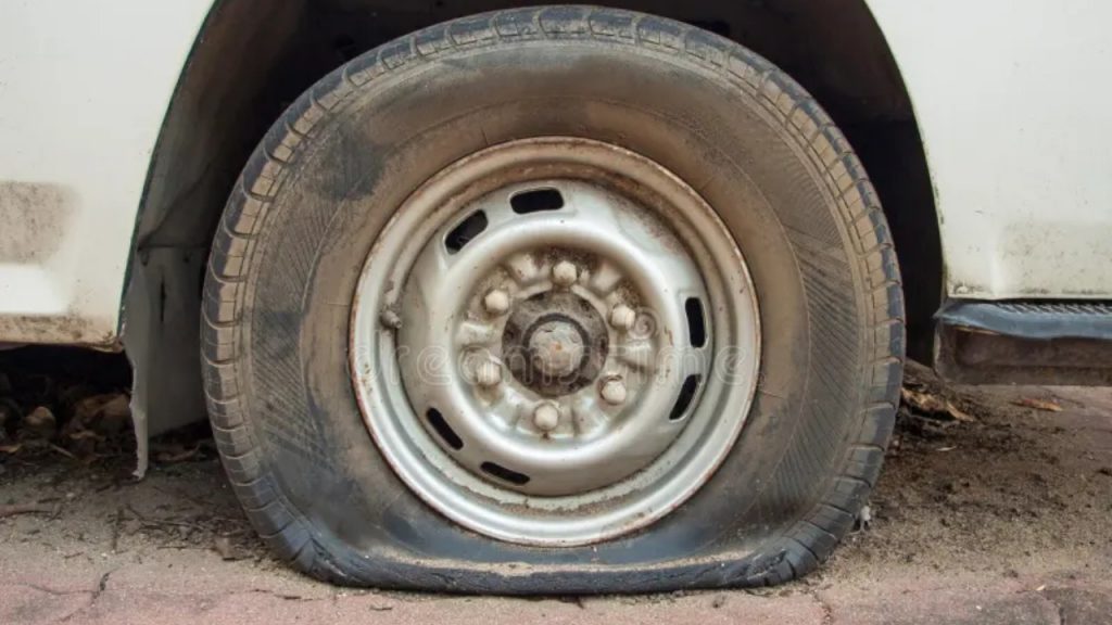 Bus Tyre Blast