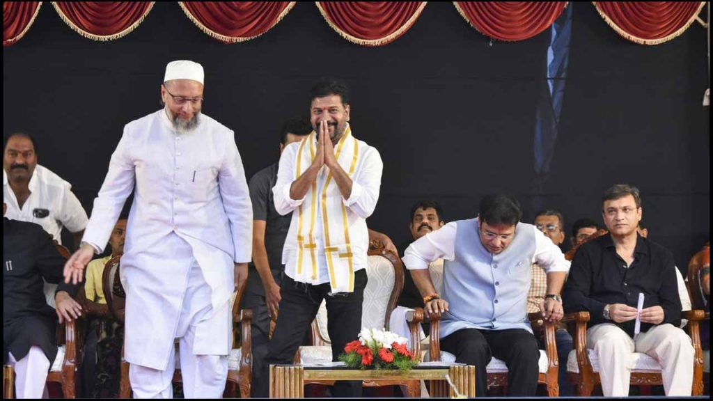 Cm Revanth Reddy Showered B
