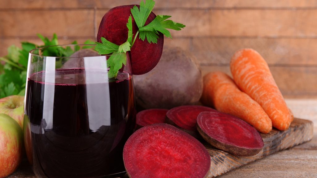 Carrot And Beetroot Juice