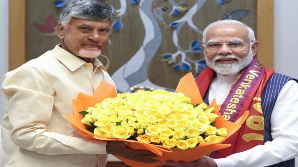 Chandrababu interesting tweet during Prime Minister visit