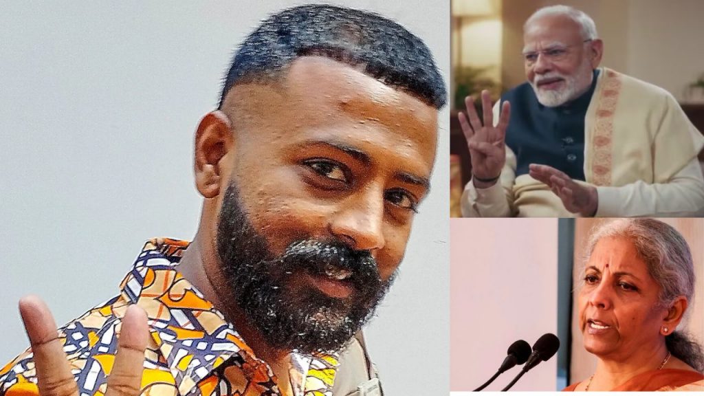 Conman Sukesh Chandrashekar Income Pm Modi Nirmala Sitharaman