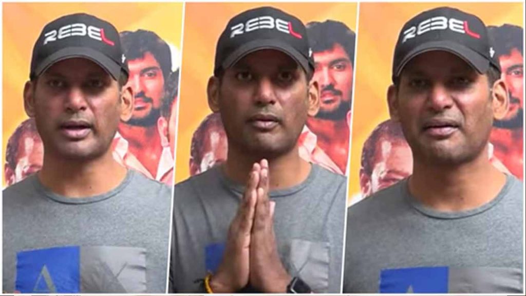 Hero Vishal Reacts On His H