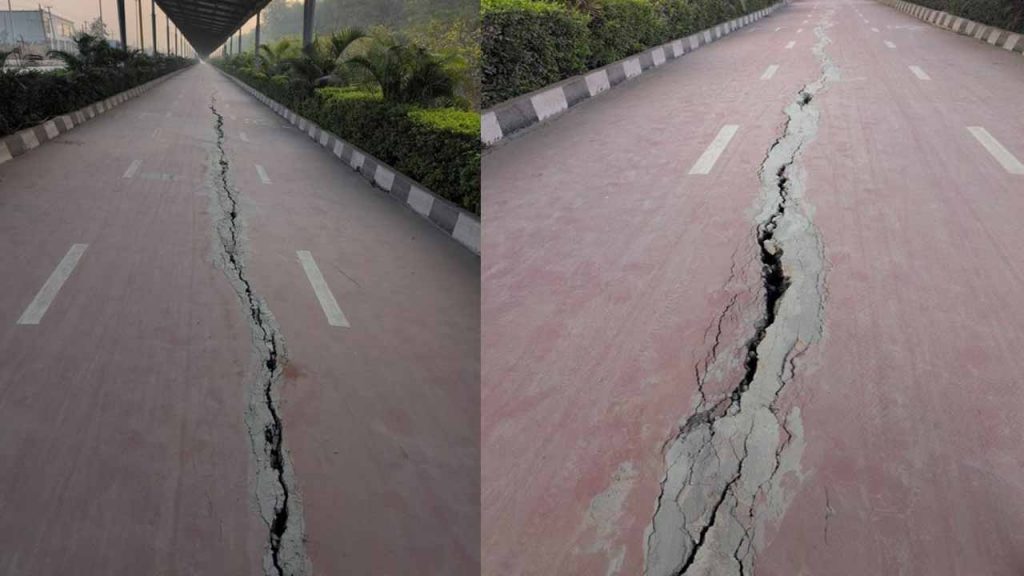 Hyderabad International Standard Cycle Track is facing quality issues..