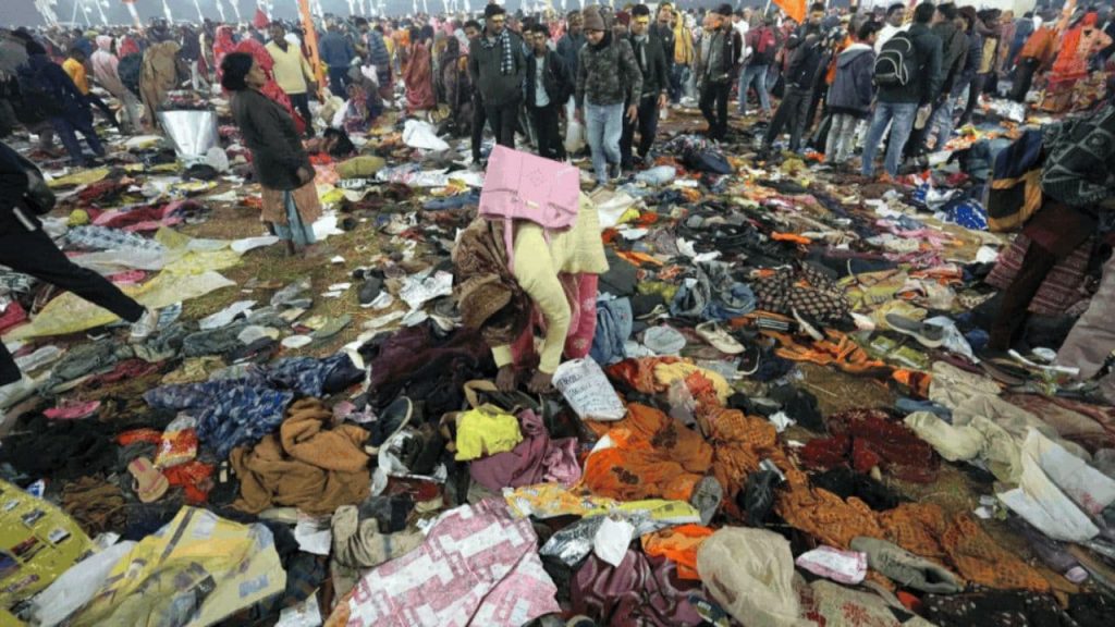 Maha Kumbh Stampede Vvip Pass Up Govt 2025 Min