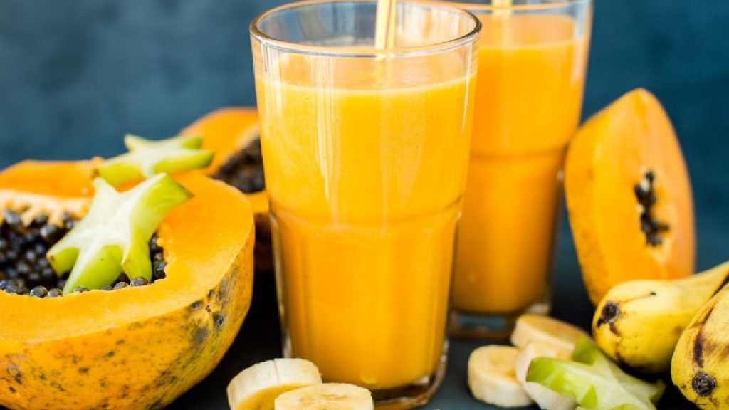 Papaya , Banana