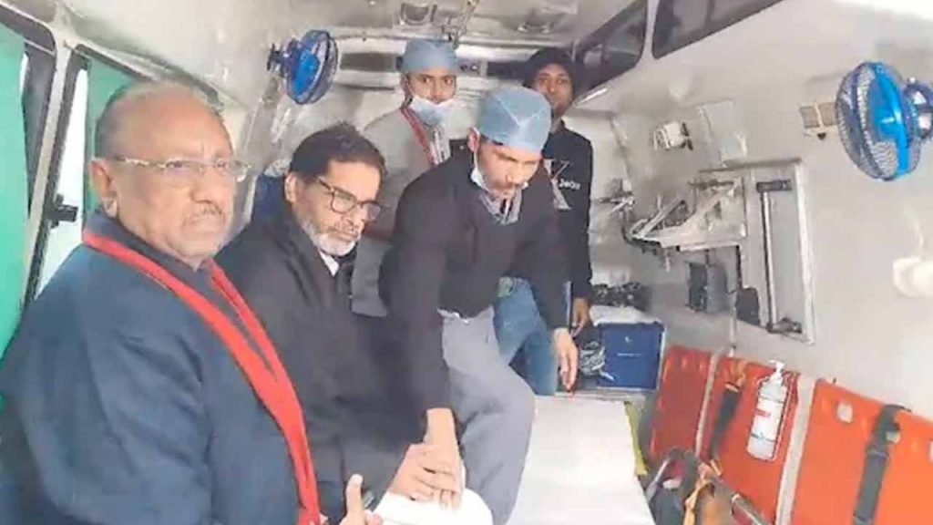 Prashant Kishor health deteriorated..moved to hospital..!