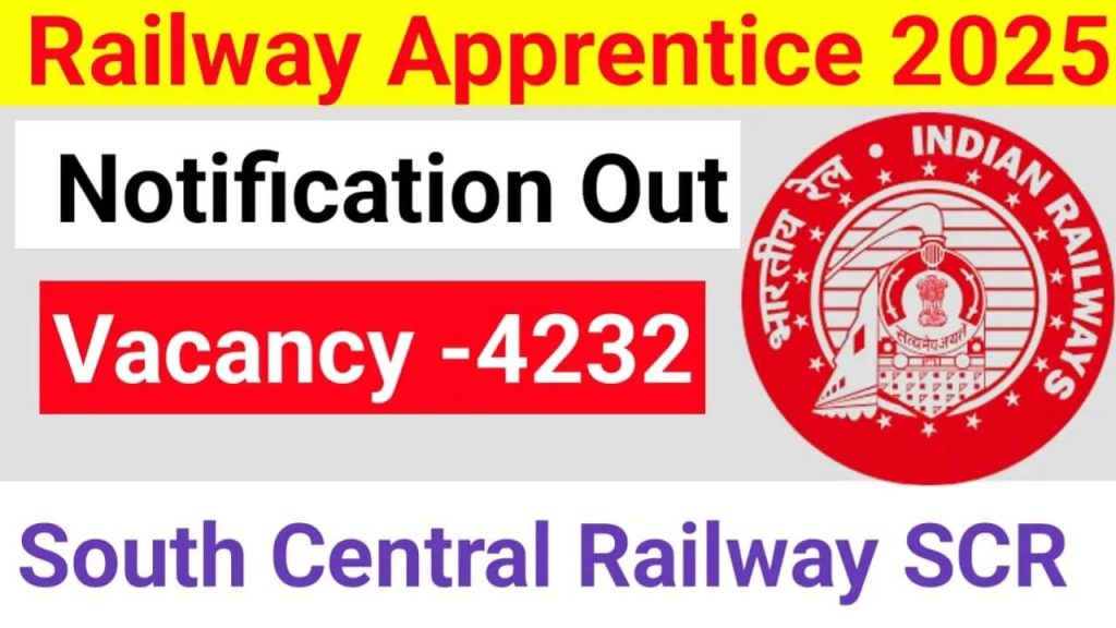 Railway Apprentice Posts South Central Railway Railway Jobs Telangana Ap Jobs 2025