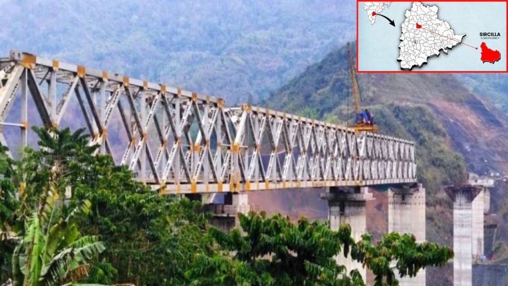 Siricilla Railway Bridge Karimnagar Hyderabad Krishna River Vijayawada