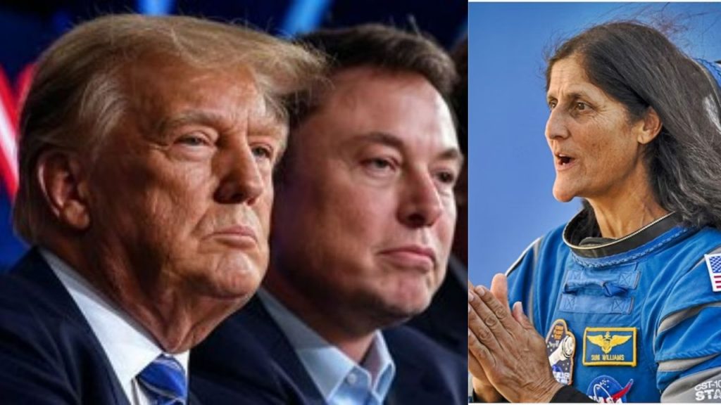 Sunita Williams Donald Trump Elon Musk Spacex