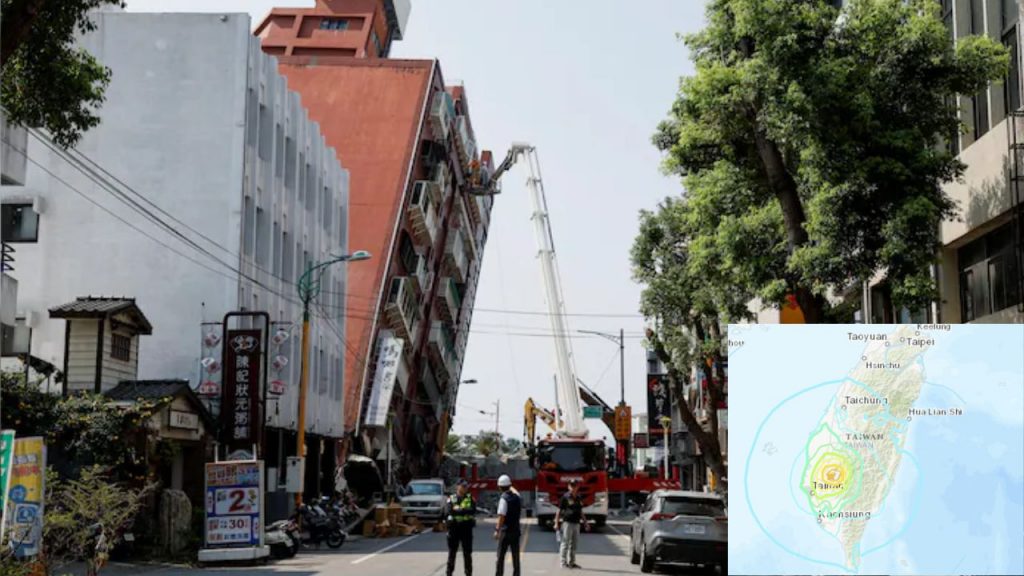 Taiwan Earthquake Ceilings Caved