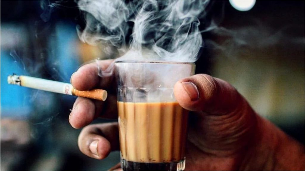 Tea Smoking