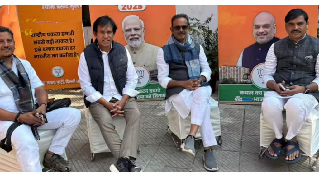 Telugu States Leaders In Delhi Election Campaign Bjp Congress 