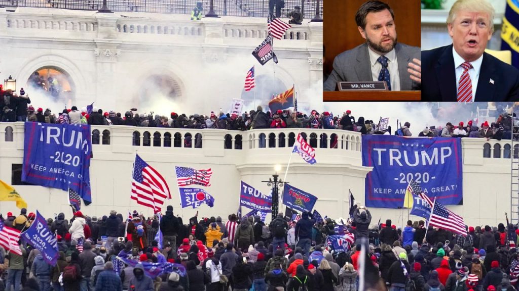 Trump Vs Jd Vance Capitol Hill Rioters 2025