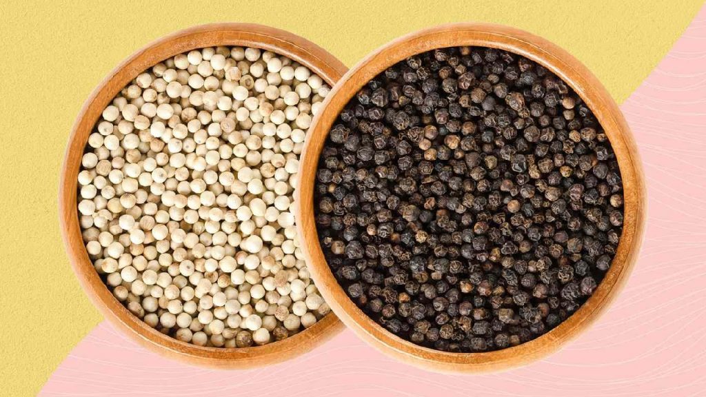 White Pepper Vs Black Pepper