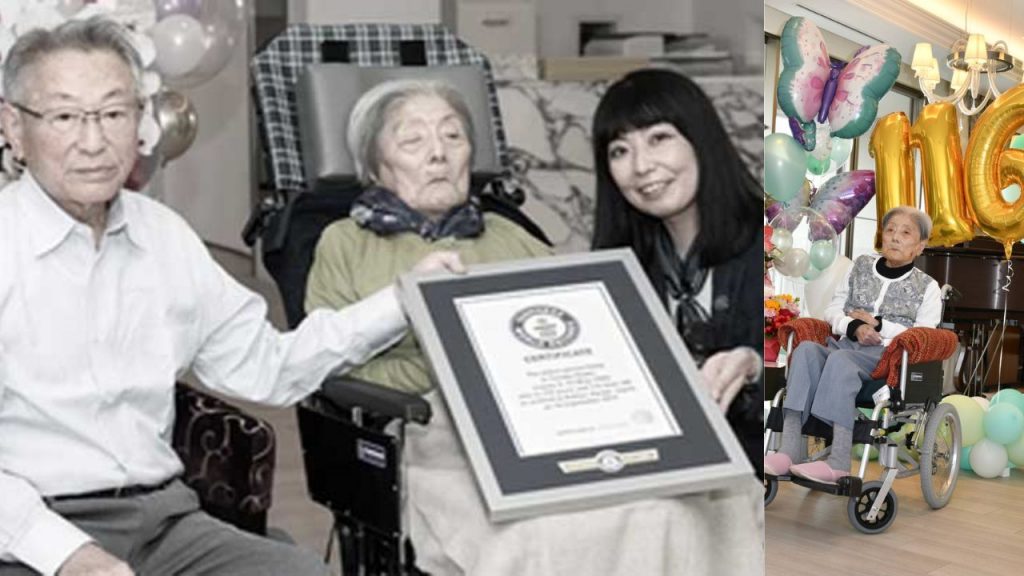 Worlds Oldest Person Japan Ashiya Tomiko Itooka