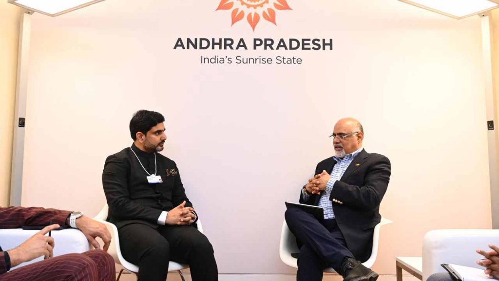 Lokesh Davos2