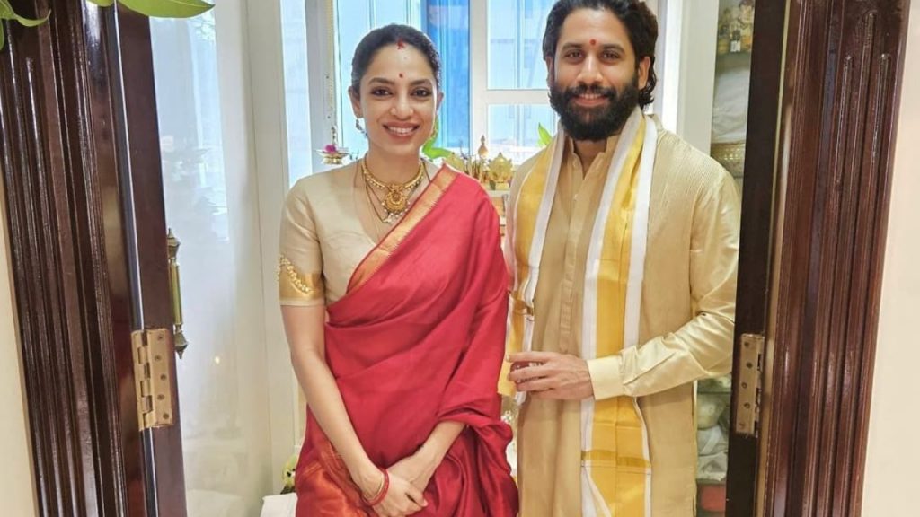 Nagachaitanya Sobhita Celebrates First Sankranthi after Marriage Photo goes Viral