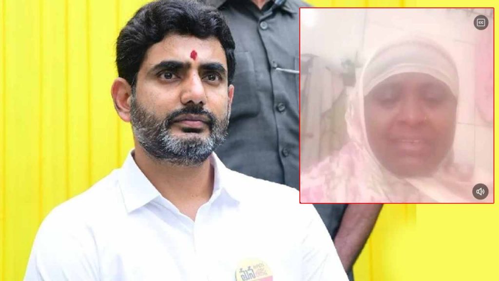 Nara Lokesh Supporting To A