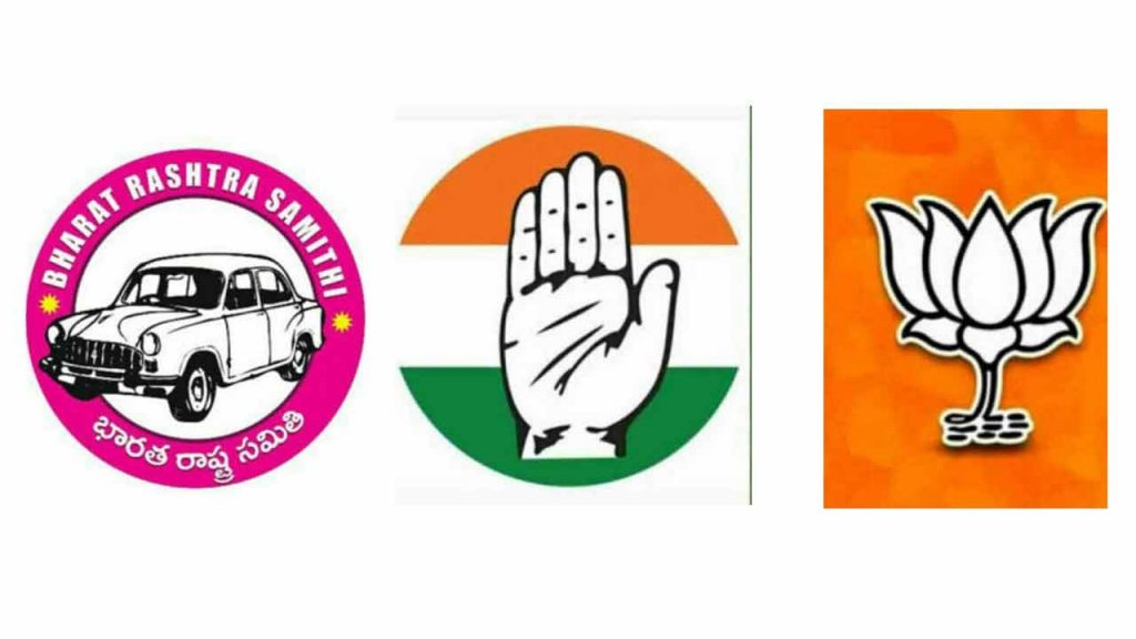 Congress, Bjp, Brs