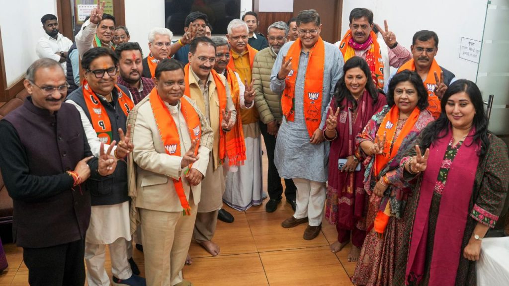 Delhi Cm Delhi Bjp Legislative Party Meeting