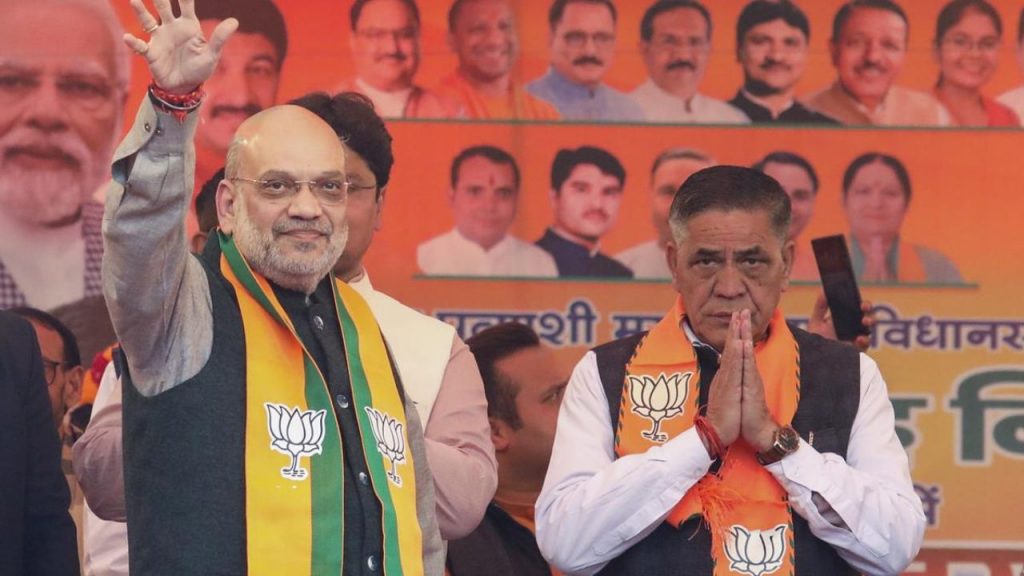 Delhi Cm Mohan Singh Bisht Parvesh Verma Pm Modi Amit Shah