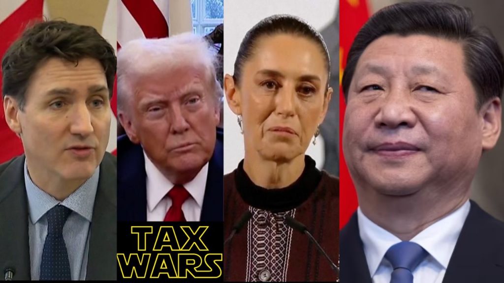 Donald Trump Tariffs War Mexico Canada China Us