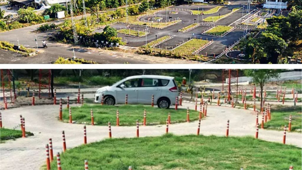 Driving License Test Telangana Automated Driving Track