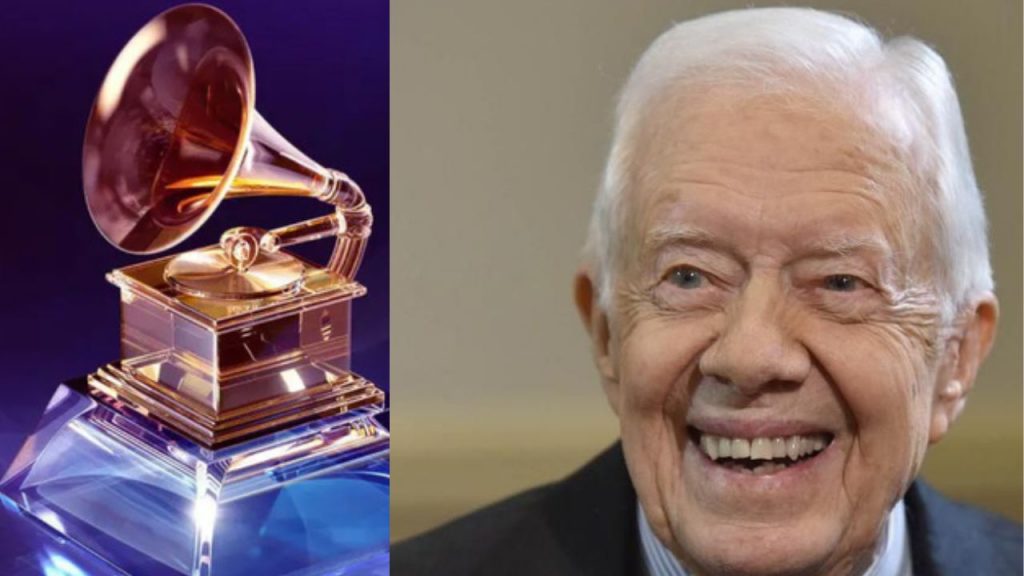 Former Us President Jimmy Carter Grammy Award Best Audiobook Last Sundays In Plains A Centennial Celebration