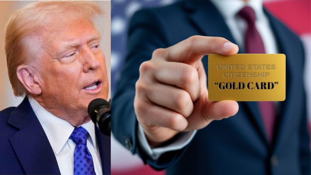 Gold Card Us Immigrants Us Citizenship Donald Trump Us Govt