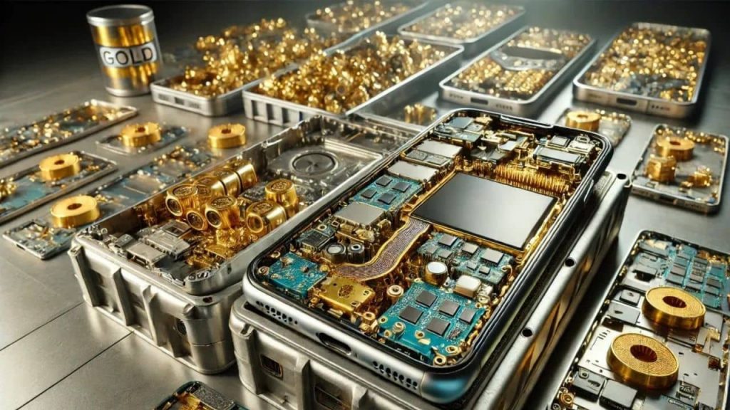 Gold From Electronics Us Scientists Gold Extraction From Electronic Wastage Min
