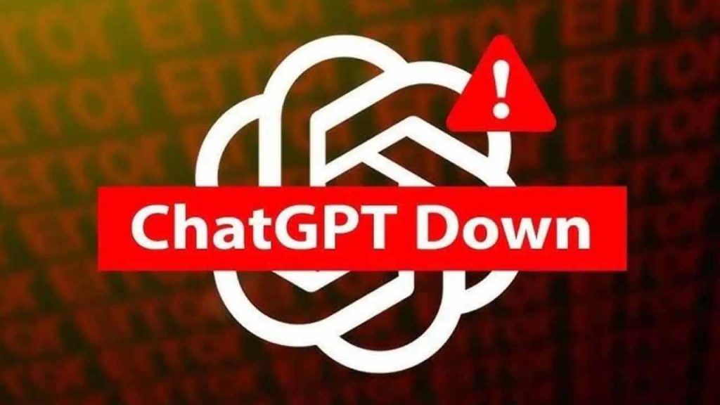 Interruption in chatgpt services worldwide.