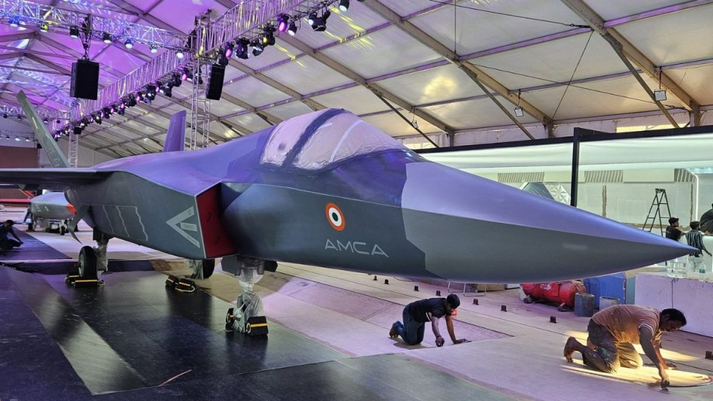 Made In Hyderabad Stealth Fighter Jet Aero India 2025 Amca Vem Technologies