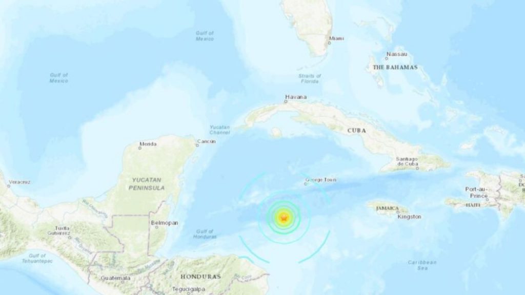 Massive Earthquake Caribbean Tsunami Georgetown cayman Islands