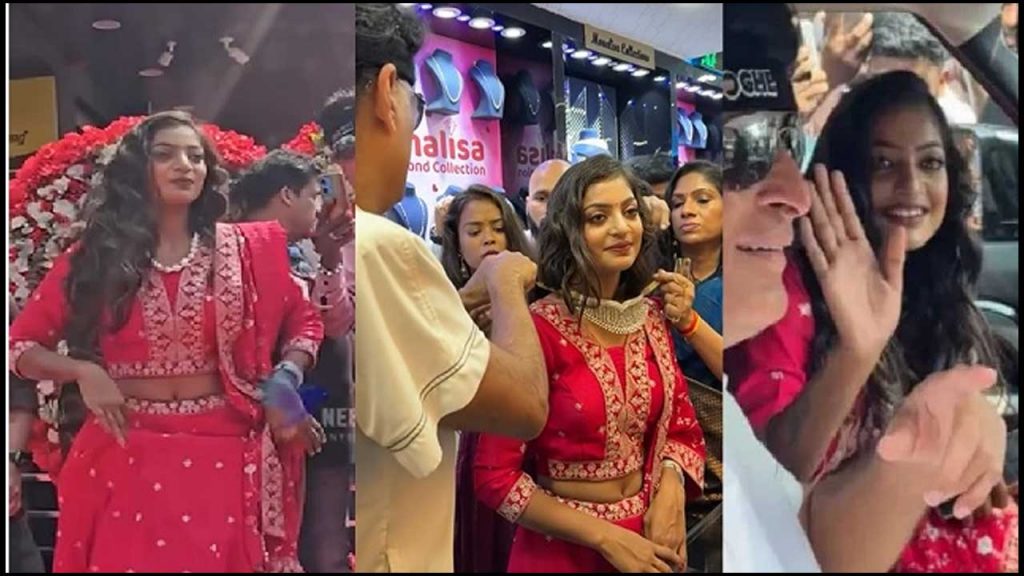 Monalisha Arriving In A Hig