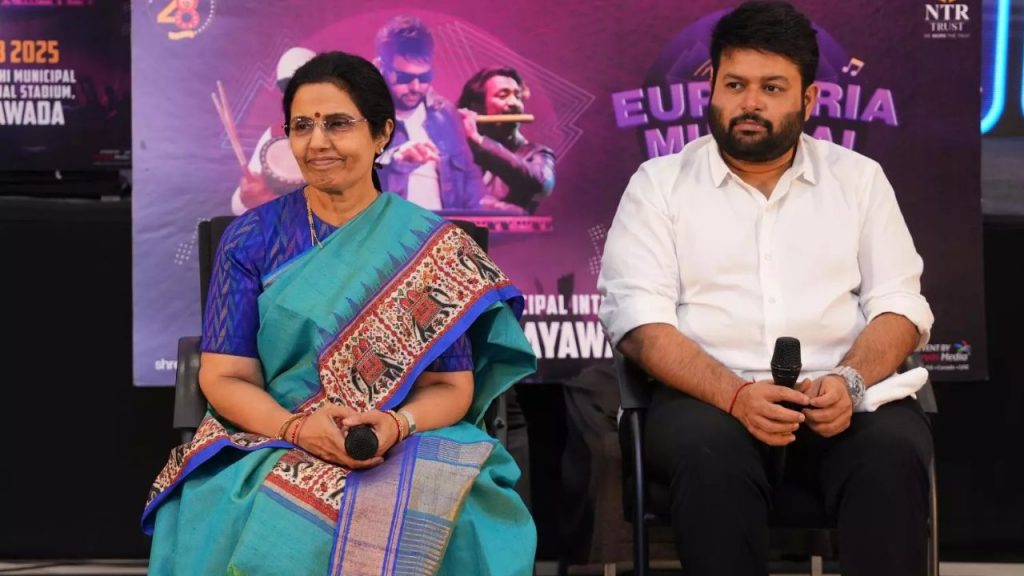 Nara Bhuvaneshwari Music Director Thaman Musical Night Thalassemia Sufferers Ntr Trust