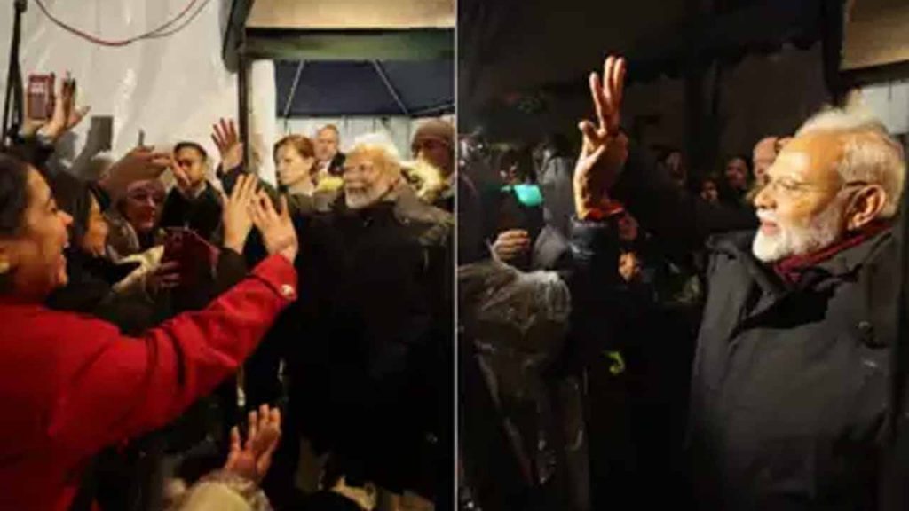 PM Modi who arrived in America was warmly welcomed by expatriate Indians