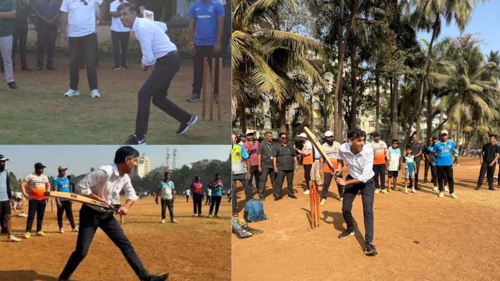 Rishi Sunak Uk Pm United Kingdom Mumbai Tennis Ball Cricket Parsee Gymkhana Min
