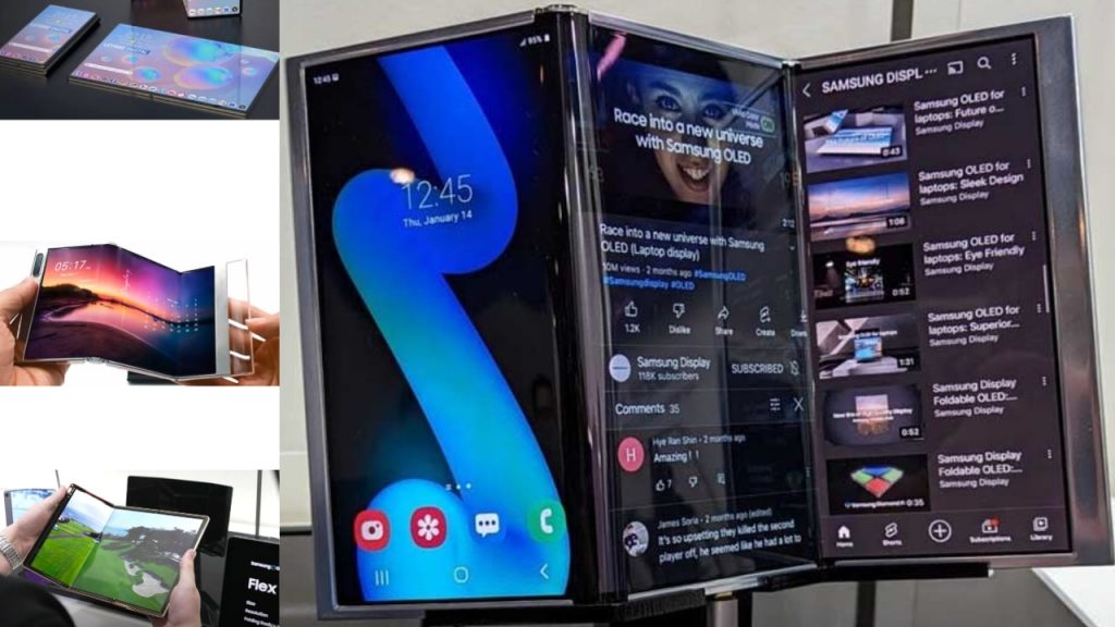 Samsung Tri Fold Phone Galaxy G Fold Min