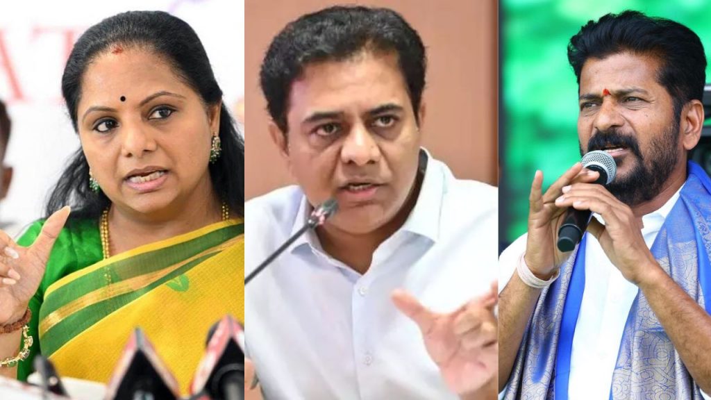 Telanganas Power Struggles Silent Rebellions Defection Dramas Cabinet Crossfires Cm Revanth Brs Kavitha Ktr