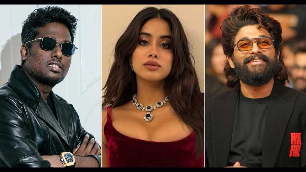 Allu Arjun Janhvi Kapoor