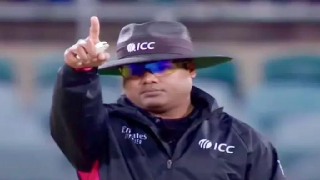 Umpire Nitin Menon