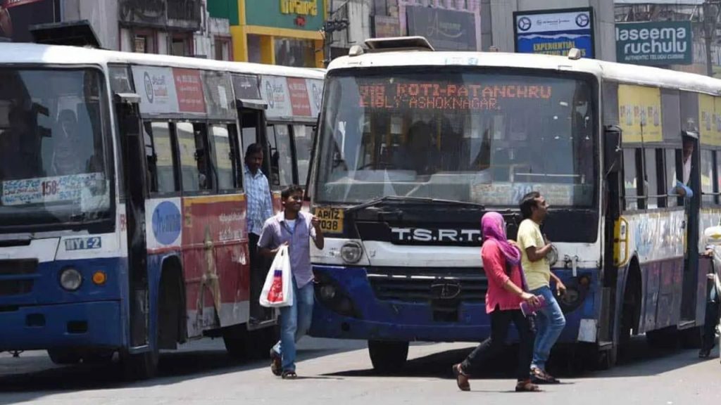 Ts Rtc Buses Traffic Violations Fines On Telangana Rtc Buses