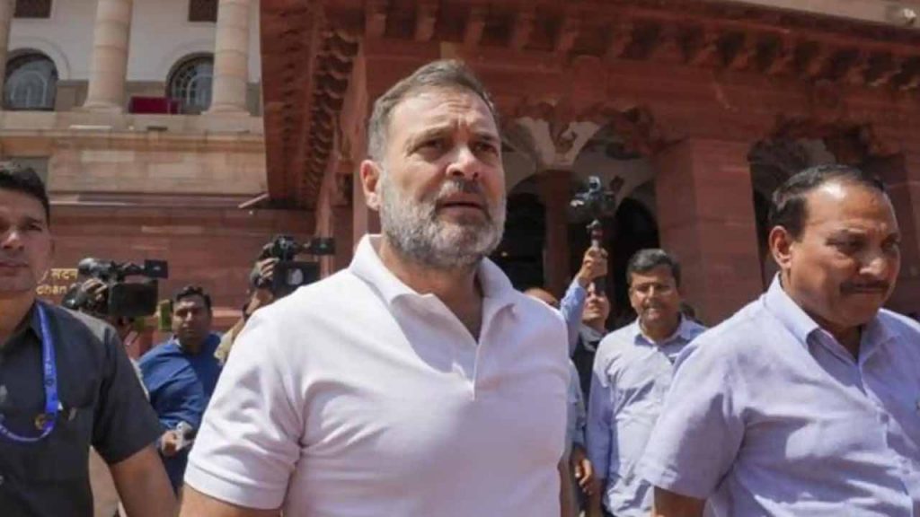 This is a new tactic.. There is no place for the opposition here: Rahul Gandhi