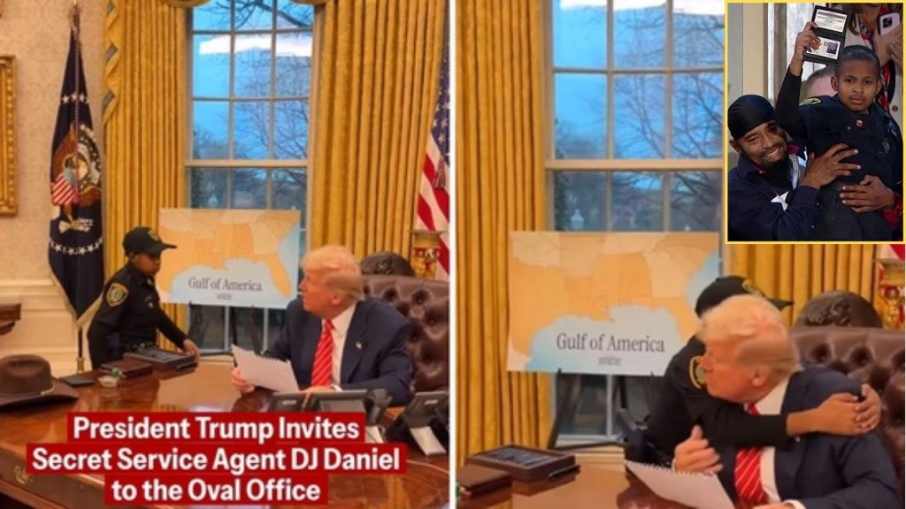 13 Year Old Secret Service Agent Dj Daniel Donald Trump Oval Office Us President 